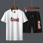 Men's Tracksuit Sportswear Two Piece Set T Shirt Shorts Sports Clothing