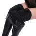 Leather Black Legging Pants High Waist Women Sexy Elastic Skinny Leggings