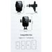 Wireless Car Charger Phone Holder Wireless Charging Car Mount Charger