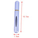 Mini 5ml Container Aluminum Refillable Perfume Spray Bottle Portable Perfume Bottle