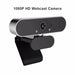 Computer Webcam Built-in Microphone  2MP Full HD 1080P Widescreen Video Accessories