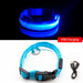 USB Charging Led Dog Collar Anti-Lost Visible In Dark Collar For Dogs