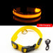 USB Charging Led Dog Collar Anti-Lost Visible In Dark Collar For Dogs
