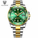 New Fashion Men Mechanical Wristwatch Stainless Steel Waterproof Brand Luxury Men Watches