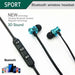 Magnetic Wireless Bluetooth Earphone XT11 Headset Sports Neckband
