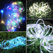 Christmas Garland Fairy Solar LED String Light Outdoor Lighting Waterproof  For Garden Home Decoration