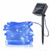 Christmas Garland Fairy Solar LED String Light Outdoor Lighting Waterproof  For Garden Home Decoration