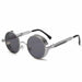 Classic Steampunk Sunglasses Men And Women Luxury Retro Round Sunglasses