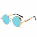 Classic Steampunk Sunglasses Men And Women Luxury Retro Round Sunglasses
