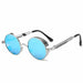 Classic Steampunk Sunglasses Men And Women Luxury Retro Round Sunglasses