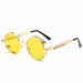 Classic Steampunk Sunglasses Men And Women Luxury Retro Round Sunglasses