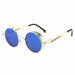 Classic Steampunk Sunglasses Men And Women Luxury Retro Round Sunglasses