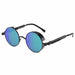 Classic Steampunk Sunglasses Men And Women Luxury Retro Round Sunglasses