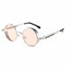 Classic Steampunk Sunglasses Men And Women Luxury Retro Round Sunglasses