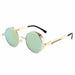 Classic Steampunk Sunglasses Men And Women Luxury Retro Round Sunglasses