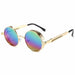 Classic Steampunk Sunglasses Men And Women Luxury Retro Round Sunglasses