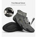 Men Fashion Leather Boots Casual Outdoor Light Ankle Shoes