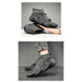 Men Fashion Leather Boots Casual Outdoor Light Ankle Shoes