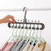 Clothes Hanger Closet Organizer Multi-Port Clothing Rack Storage Hangers