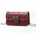 Women Shoulder Bags Small Square PU Leather Purse Envelop Messenger Handbags
