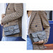 Women Shoulder Bags Small Square PU Leather Purse Envelop Messenger Handbags