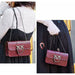 Women Shoulder Bags Small Square PU Leather Purse Envelop Messenger Handbags