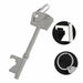 Beer Bottle Opener Portable Key Shape Bottle Opener Ring Keychain