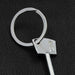 Beer Bottle Opener Portable Key Shape Bottle Opener Ring Keychain