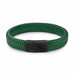 Black/Brown Braided Leather Bracelet Stainless Steel Magnetic Clasp Fashion Unisex Jewelry