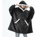 Oversized Hoody Blanket Winter Sweatshirt Hoodies Fleece Blanket With Sleeves