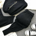Knitted Sweater Casual Chain Vest Knitted Jacket Elastic Pants Three-Piece Sets