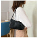 Crocodile Pattern Women Shoulder Bags PU Leather Small  Baguette Purse Handbags