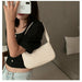 Crocodile Pattern Women Shoulder Bags PU Leather Small  Baguette Purse Handbags