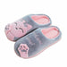 Women Winter Home Slipper Shoes Non-slip Soft Winter Warm House Slippers