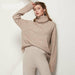 Autumn Winter Women Knitted Turtleneck Cashmere Sweater Oversize Casual Basic Pullover Jumper