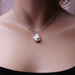 Fashion 2 Layers Pearls Geometric Pendants Necklaces Women Designer Gold Jewelry