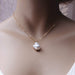 Fashion 2 Layers Pearls Geometric Pendants Necklaces Women Designer Gold Jewelry