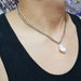 Fashion 2 Layers Pearls Geometric Pendants Necklaces Women Designer Gold Jewelry