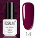 ROSALIND Gel Nail Polish Manicure Semi Permanent UV LED Gel Nail Polish