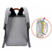 Casual Business Laptop Bag Waterproof Oxford Cloth Anti-Theft Travel Backpack