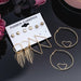 Women's Earrings Set Pearl Crystal Earrings Women Tassel Acrylic Earrings Jewelry