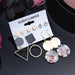 Women's Earrings Set Pearl Crystal Earrings Women Tassel Acrylic Earrings Jewelry
