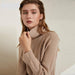 Women Turtleneck Long Sleeve Sweater Dress Loose Aachoae Knitted Long Dress