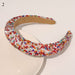 Luxury New Bejeweled Padded Headbands Fashion Rhinestones Hairbands Women Sparkly Novelty Headbands