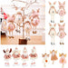Angel Doll Christmas Ornaments Decorations for Home Garland Christmas Tree New Year