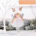 Angel Doll Christmas Ornaments Decorations for Home Garland Christmas Tree New Year