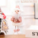 Angel Doll Christmas Ornaments Decorations for Home Garland Christmas Tree New Year