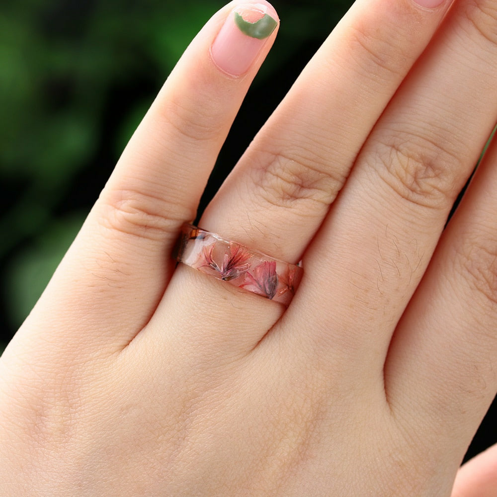 Resin Rings | Wooden Resin Rings | Handmade Resin Rings | Atom Oracle