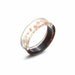 Handmade Wood Resin Rings Flowers Plants Inside Jewelry Landscape Transparent Wooden Resin Ring