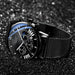 Men Watches Luxury Stainless Steel Mesh Business Luminous Wristwatch